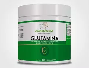 Glutamina 5000mg em Pó 300g