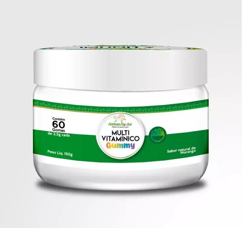 Multivitamínico Gummy 60 Gomas