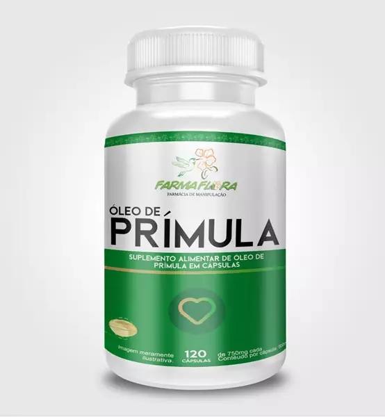 Óleo de Prímula 120 Cápsulas