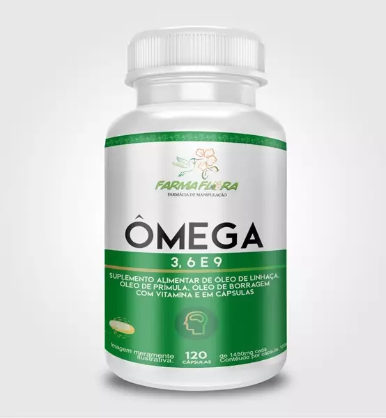 Ômega 3, 6 e 9 - 120 Cápsulas