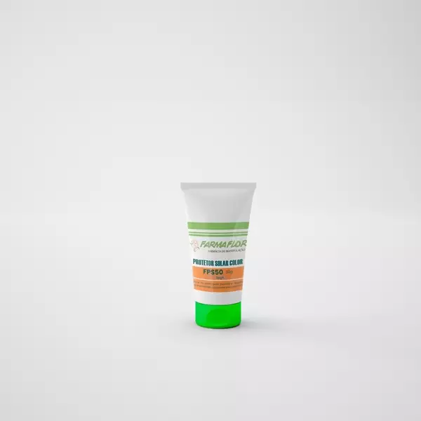 Protetor Solar com Cor FPS 50