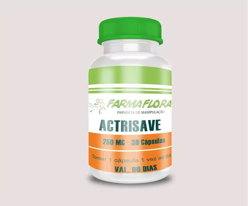 Actrisave 250mg 30 Cápsulas